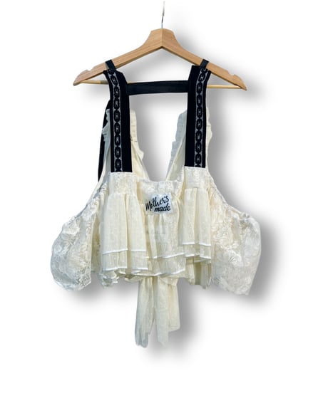 mother's made/マザーズメイド　605308 チャイナボタンフリルキャミ
