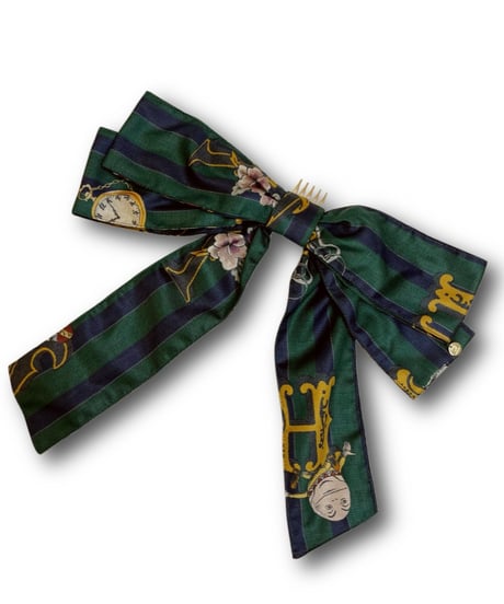 Perla nell' ostrica　2026P-AC  Alice in Wonder Glyph 2Way ribbon（Green）