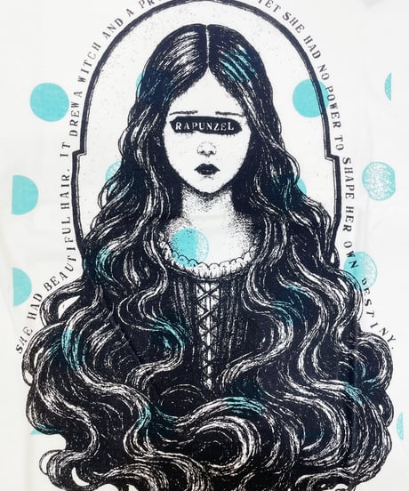SANATORIUM/サナトリウム　SR352　ラプンツェルTシャツ（ホワイト）