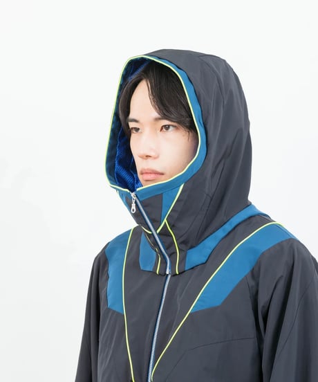 nonoyamaaki/ののやまあき　防衛機制ジャンパー（ブラック）/ Defense mechanism jumper (black)