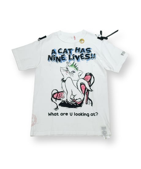 CREAM CHEESE/クリームチーズ　A Cat Has Nine Lives 半袖T