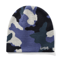 BUTTERGOODS ABSEIL SKULLY BEANIE - OCEAN CAMO