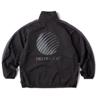 HELLRAZOR LOGO SPORT NYLON TRUCK JACKET - BLACK