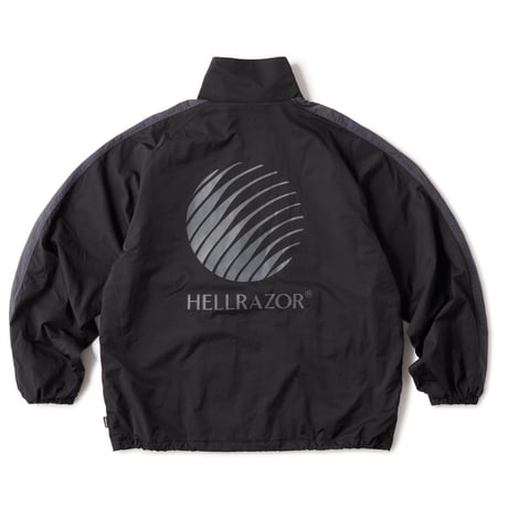 HELLRAZOR LOGO SPORT NYLON TRUCK JACKET - BLACK