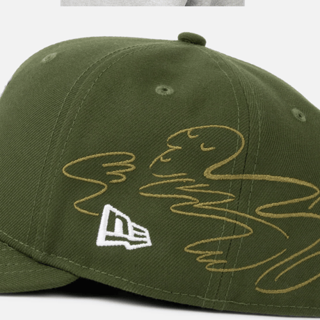 DIME CHILLING NEWERA CAP - OLIVE