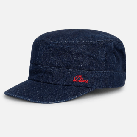 DIME DENIM PAINTER CAP - INDIGO