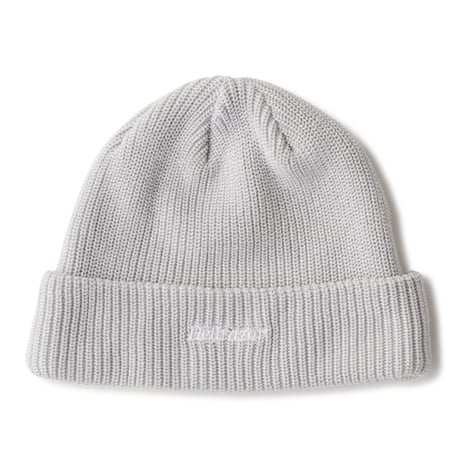 HELLRAZOR SMALL TM LOGO COTTON BEANIE - BLUEGREY