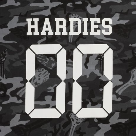 HARDIES HARDWEAR THERMAL TEE -GREY CAMO