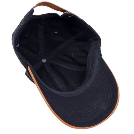 INTERBREED FIELDING LETHER CAP - BLACK