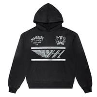 HARDIES HARDWEAR FADED PULLOOVER - BLACK