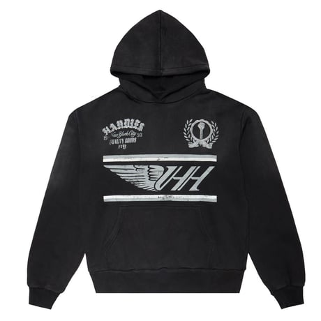 HARDIES HARDWEAR FADED PULLOOVER - BLACK