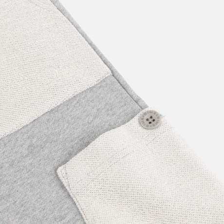 DIME REVERSED TERRY CARGO SWEATPANTS - ASH