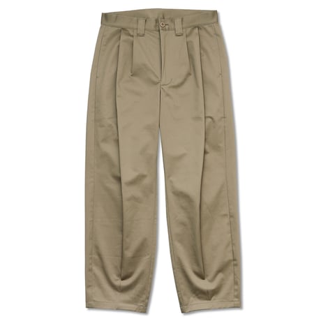 WHIMSY PLEATED CHINO - BEIGE