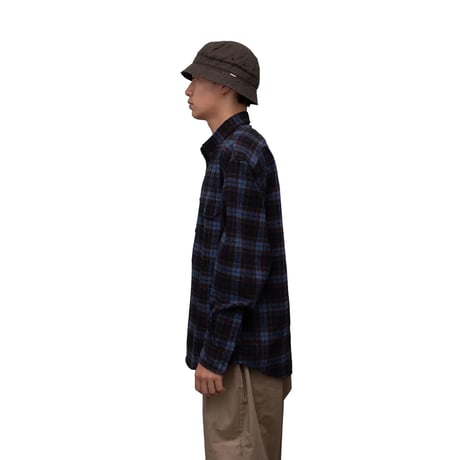 WHIMSY TARTAN FLANNEL SHIRT - BLUE