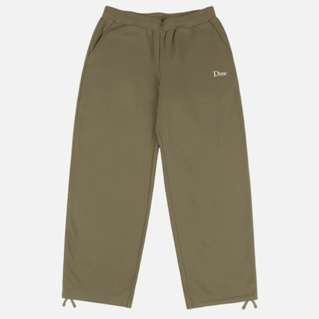 DIME CLASSIC SMALL LOGO SWEATPANT - IVY GREEN