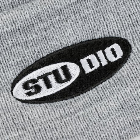 STUDIO SKATEBOARDS CUFFED BEANIE - H,GREY