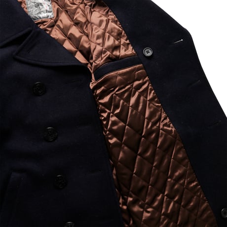 WHIMSY WOOL PEACORT - NAVY