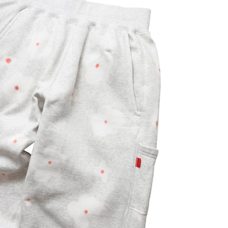 WHIMSY STITCHED SWEAT PANT - FLOWERS