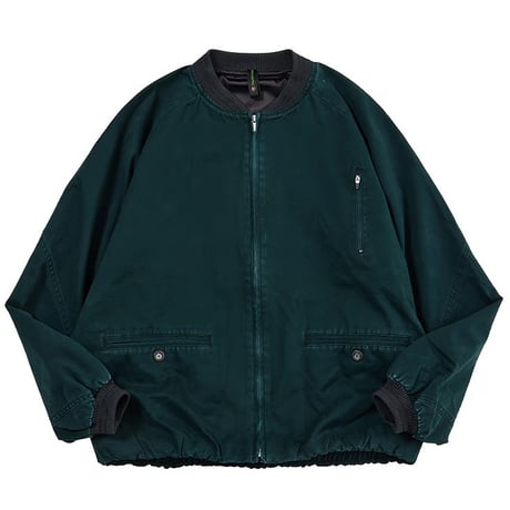 RAJABROOKE CHINO BOMBER JKT - DARK HIJAU