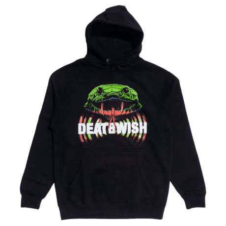DEATHWISH SLITHER HOODIE - BLACK