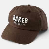 BAKER CLASSIC LOGO DAD CAP - BROWN