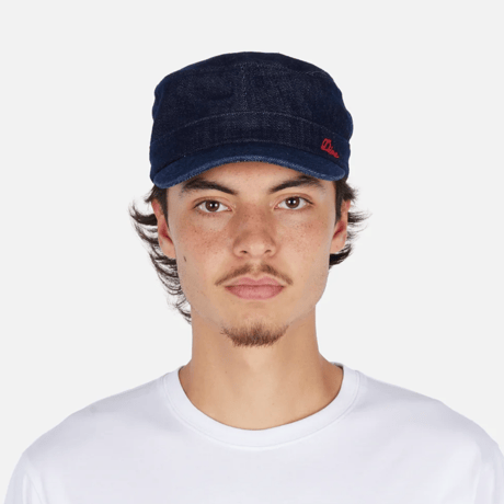 DIME DENIM PAINTER CAP - INDIGO