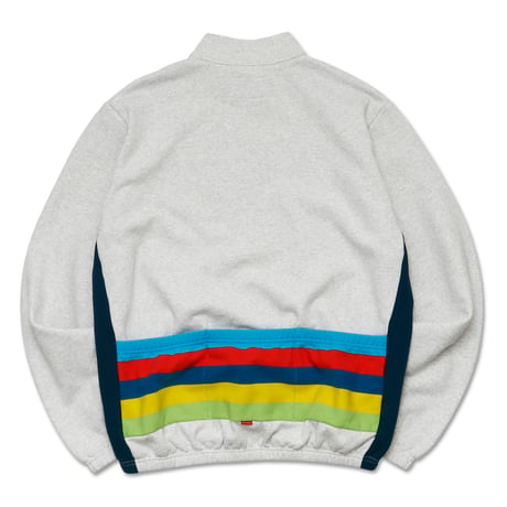 WHIMSY CYCLING HARF ZIP - ASH GREY