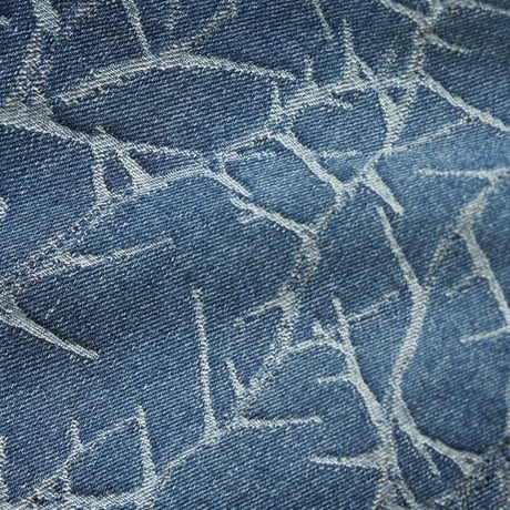 BUTTERGOODS THORN CAMO WIDECUT DENIM - W,INDIGO