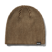 BUTTERGOODS RIBBED SKULLY BEANIE - BROWN