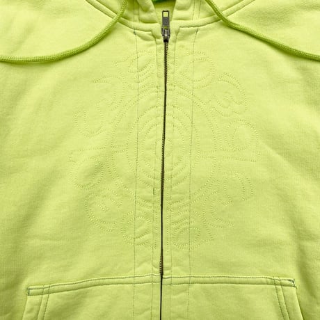 BEDLAM ZIPHOOD -LIME