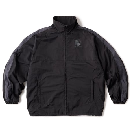 HELLRAZOR LOGO SPORT NYLON TRUCK JACKET - BLACK