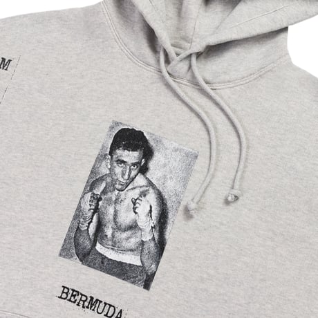 BERMUDA 1383 PEDRO HOODIE - ASH