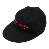 HELLRAZOR HELLRAZ HR LONG BILL CAP - BLACK