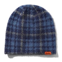 BUTTERGOODS MOHAIR SKULLY BEANIE - PLAID