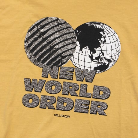 HELLRAZOR POWER TO THE PEOPLE SHIRT - YELLOW