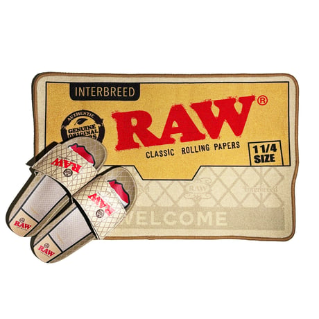 RAW X INTERBREED "WELCOME MAT" - NATURAL