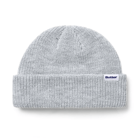BUTTERGOODS WHARFIE BEANIE - ASH