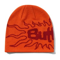 BUTTERGOODS SOLAR SKULLY BEANIE - ORANGE