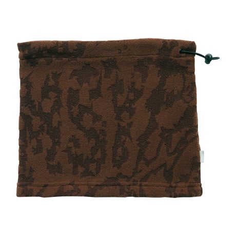 WHIMSY FLEECE NECK WARMER - BROWN