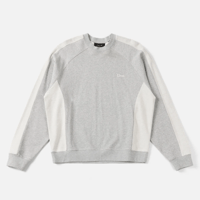 DIME REVERSED FRENCH TERRY CREWNECK - ASH