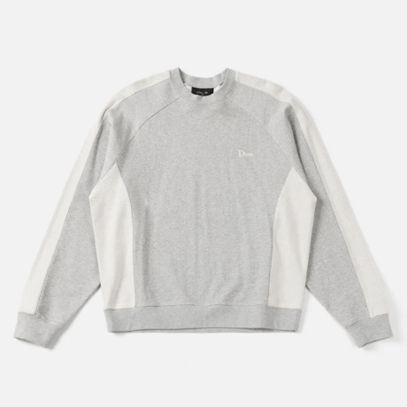 DIME REVERSED FRENCH TERRY CREWNECK - ASH