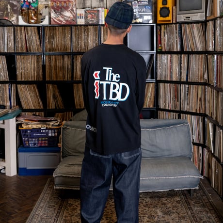 INTERBREED 40oz L/S TEE - BLACK
