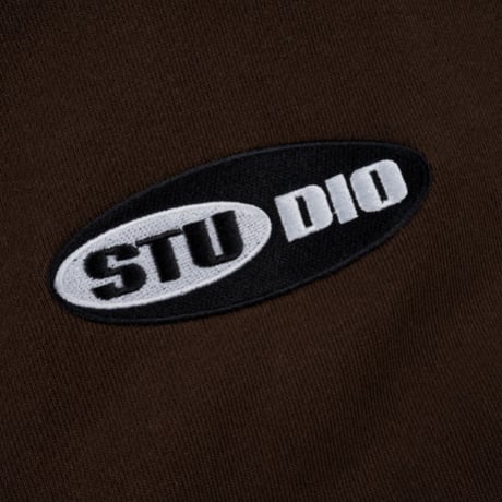 STUDIO SKATEBOARDS HOODIE - BROWN