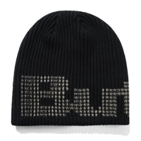 BUTTERGOODS STARS SKULLY BEANIE - BLACK
