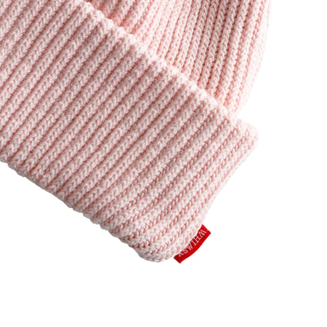 WHIMSY FINE GARGE BEANIE - PINK