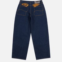 DIME BAGGY WINK DENIM PANTS - INDIGO