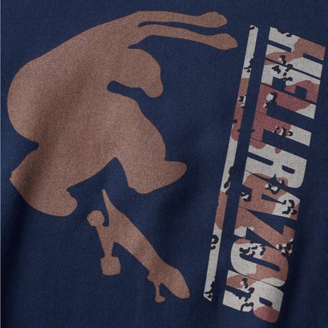 HELLRAZOR STILL SKATE CREWNECK - NAVY