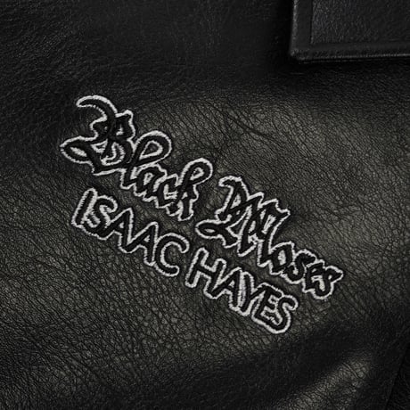 BUTTERGOODS ISAAC HAYES BOMBER JACKET - BLACK