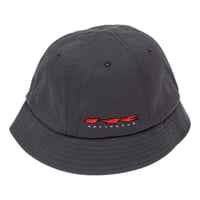 HELLRAZOR HR BELL HAT with Flexfit - WASHED BLACK