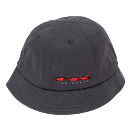 HELLRAZOR HR BELL HAT with Flexfit - WASHED BLACK